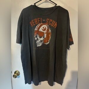 Star Wars Warrior Culture Gear Rebel Scum Graphic T-Shirt - 3X